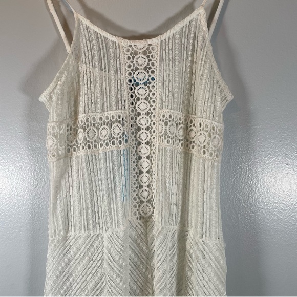 Solitaire Dresses Solitaire Swim Swimsuit Cover Up Dress Ivory
